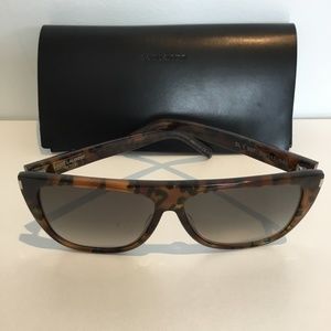 Saint Laurent Tortoise Sunglasses